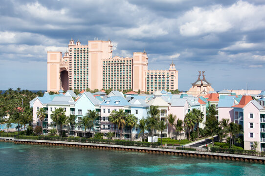 Paradise Island Skyline And Residential District
