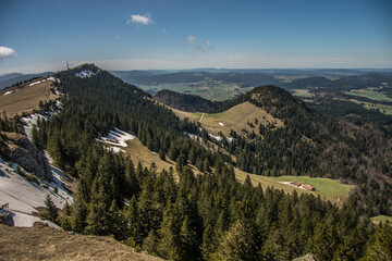 Au Chasseron dans la Région de Sainte-Croix