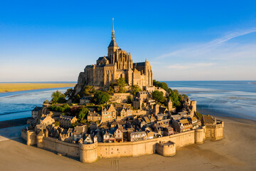 Mont Saint Michel,.Manche.Normany,France