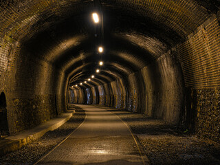 Fototapeta na wymiar Litton Tunnel