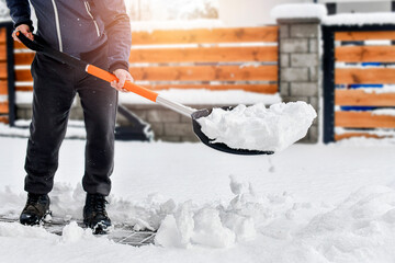 Winter service or snow maintenace.