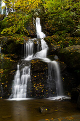 Fototapeta premium Dark Hollow Falls in Shenandoah, Virginia