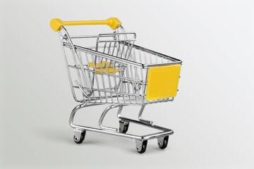 Classic shopping supermarket cart trolley