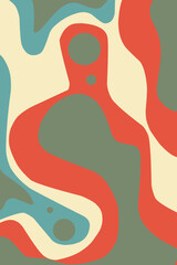 abstract liquid background. Creative illustration for backgrounds, posters, pamphlets, cards and design materials