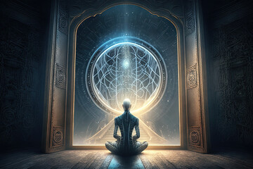 Generative AI - At Peace in The Meditation Chamber