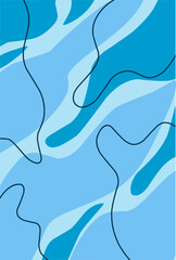 abstract liquid background. Creative illustration for backgrounds, posters, pamphlets, cards and design materials