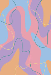 abstract liquid background. Creative illustration for backgrounds, posters, pamphlets, cards and design materials