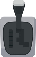 Obraz premium Car gearbox icon cartoon vector. Vehicle spare. Filter tuning