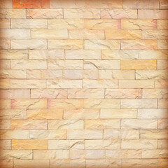 Texture of the stone wall for background,Sandstone wall background,Pattern of Sandstone Brick Wall Surface