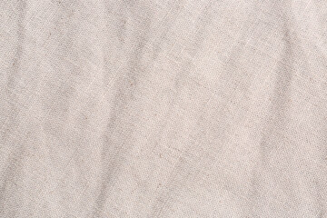 Closeup view of grey fabric as background