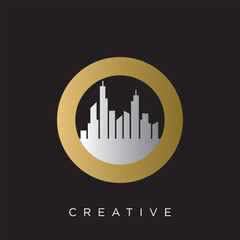 O city logo design vector	
