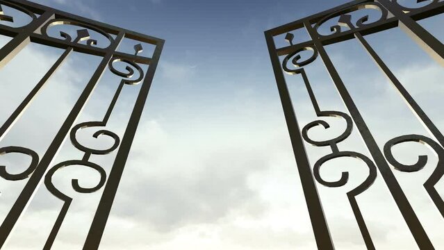 Gates To Heaven 3D Video Animation