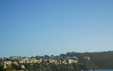 Cercles muraux Plage de Baker, San Francisco Seacliff in San Francisco, California