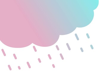 梅雨のポストカード