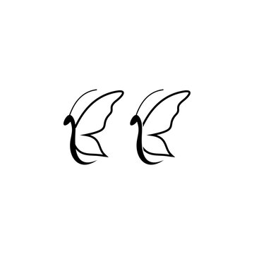 recommend clip art: ILLUSTRATION OF BUTTERFLY AND LETTER L