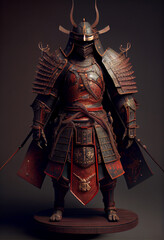 Asian gothic samurai armor 