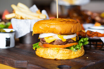 hamburguesa americana