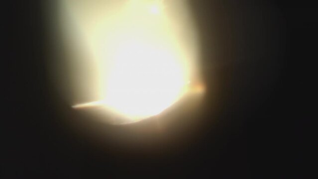 Light leaks effect background animation. Lens light leaks flashing around making an elegant abstract background animation. Classic Light Leak in 4k PRORES HQ, yellow Horizon Classy Light Leak