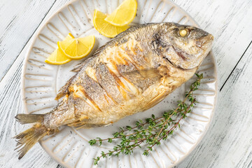 Mediterranean Baked Sea Bream