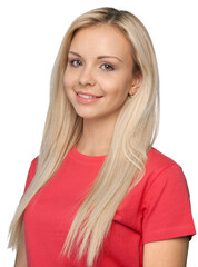 Portrait of a Beautiful Young Woman