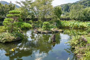 Obraz premium 高尾駒木野庭園, 日本庭園