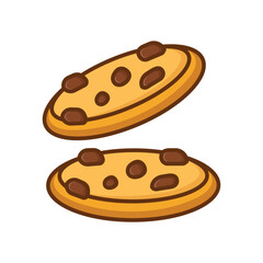 cookies icon vector design template simple and modern