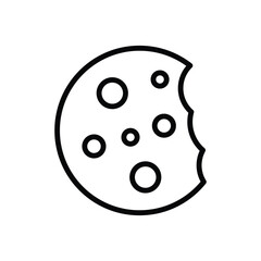 cookies icon vector design template simple and modern