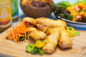 salmon tempura