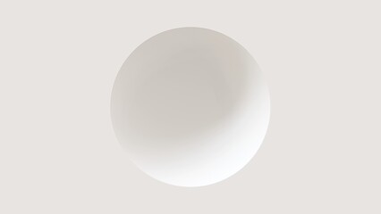 円形のくぼみがある余白の広い白い3D背景テンプレート素材 - obrazy, fototapety, plakaty
