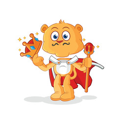 lioness king vector. cartoon character