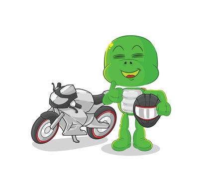 turtle racer character. cartoon mascot vector