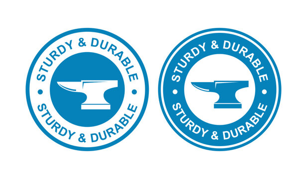 Sturdy and durable logo vector template. Suitable for business. technology and object or product label