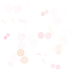 Pink Bokeh Light Effect