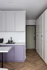 Beautiful stylish studio apartment with designer renovation