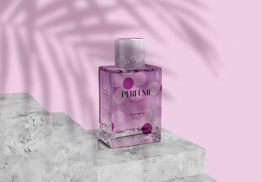 Perfume Glass Mockup