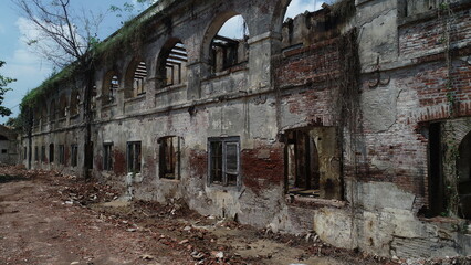 Fototapeta premium Ngawi, Indonesia - February 21 2023Fort Van den Bosch or Fort Pendem is a fort located in Pelem Village, Ngawi Kota District, Ngawi.