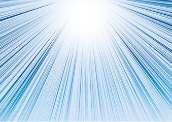 Fototapeta premium 青のライティング背景