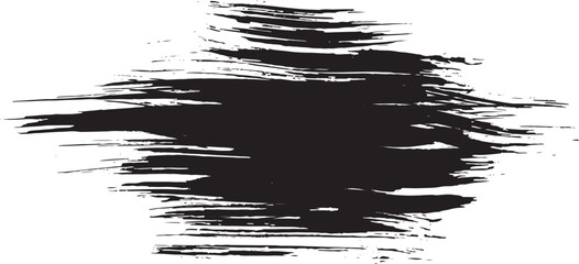 Dry Brush Grunge Ink Stroke