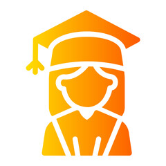 student gradient icon