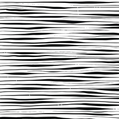 Black ink pen lines with pressure variation from thick to thin vector simple flat background concept, isolated on square white template. Simple flat art style wallpaper for paper textile scarf print.