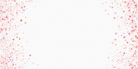 Heart love vector Valentine Pink amour symbols.