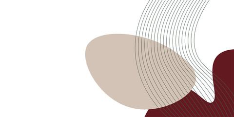 Abstract minimal aesthetic modern contemporary posters