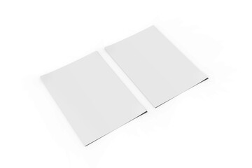 High Angle Shot of A4 Flyer