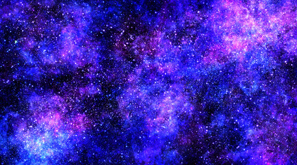 宇宙イメージのアブストラクトなイラスト素材 © アオフジマキ