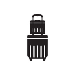 suitcase icon vector illustration design