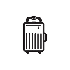 suitcase icon vector illustration design