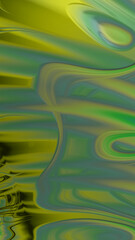 Artistic and imaginative digitally designed abstract 3D fractal background