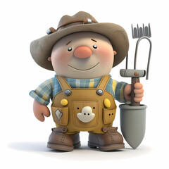 Fototapeta premium Gardener - Farmer