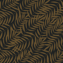 seamless pattern with leaves