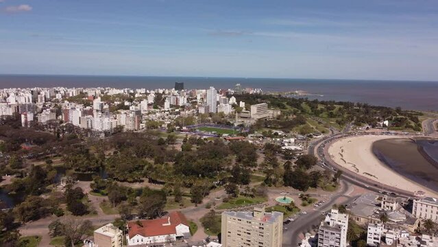 Montevideo urban capital city Rede Rodo Park Uruguay